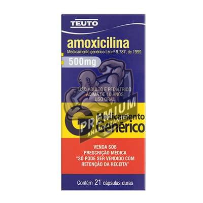Amoxicilina 500mg 21 comp Teuto